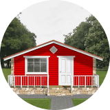 Зимний дом.